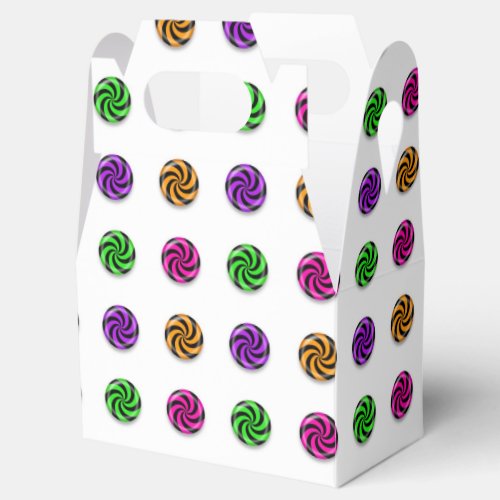 Cute Halloween Candy Gable Favor Box