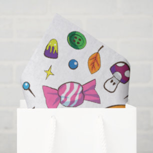 Cute Halloween Candy Tissue Paper