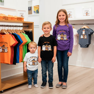Cute Halloween Capybara:Just Chillin’ with My Crew T-Shirt