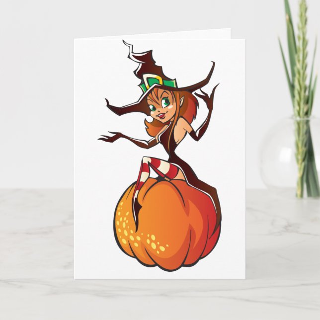 Cute Halloween Card (Front)