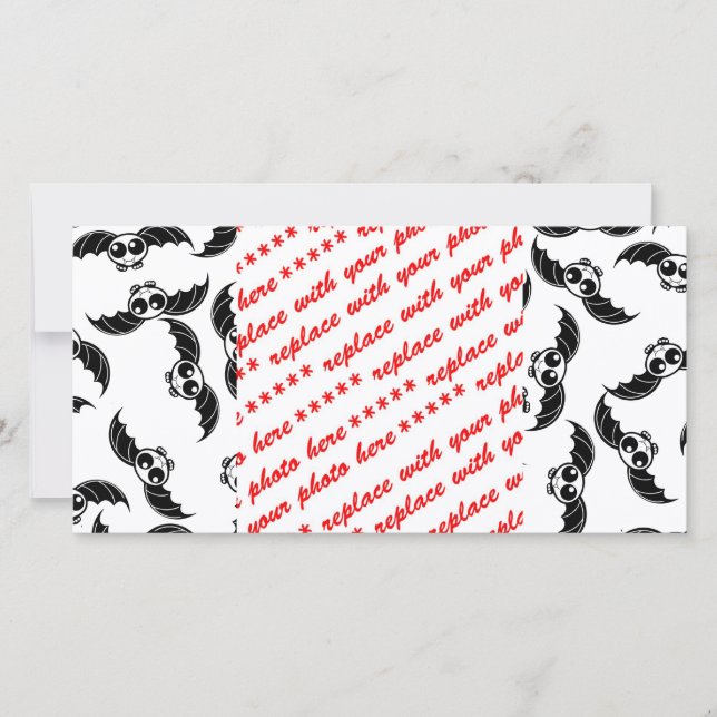 Cute Halloween Cartoon Bat (Front)