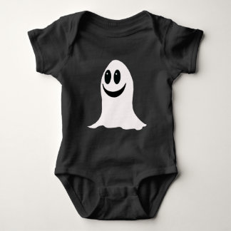 Cute Halloween Cartoon Ghost Baby Bodysuit