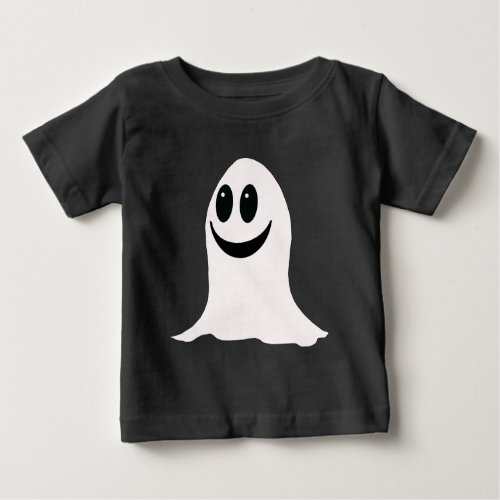 Cute Halloween Cartoon Ghost Baby T_Shirt