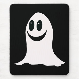 Cute Halloween Cartoon Ghost Mouse Pad