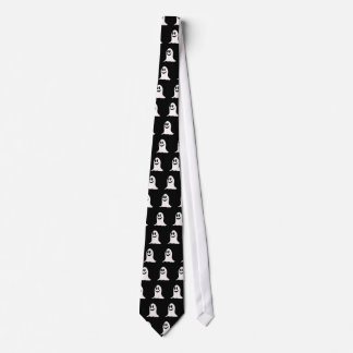 Cute Halloween Cartoon Ghost Neck Tie