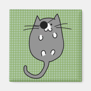 Cute Halloween Cat Costume Magnet