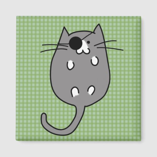 Cute Halloween Cat Costume Magnet