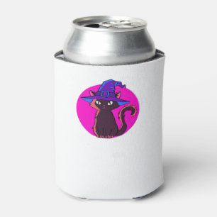 Cute Halloween Cat Oversized T-Shirt Can Cooler