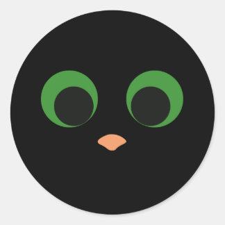 Cute Halloween Cat Sticker for Pop Socket