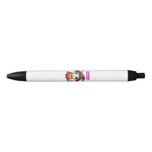Cute Halloween Cat with Pumpkin and Witch Hat Deco Pen
