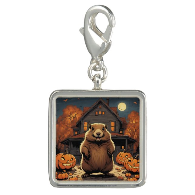 Cute Halloween charm. Charm (Front)