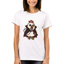 Cute Halloween Chicken Vampire