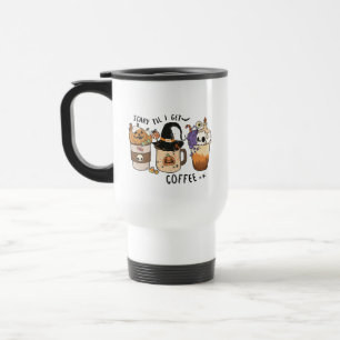 Cute Halloween Coffee Lover    Travel Mug