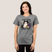 Cute Halloween Coquette Ghost with Bow