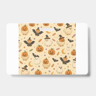 Cute Halloween Costume Chickens Badge