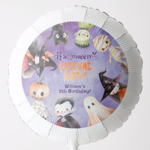 Cute Halloween Costume party monsters birthday Balloon