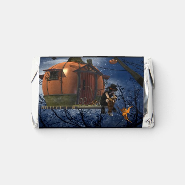 Cute Halloween Creature Encounter Hershey's Miniatures (Front)