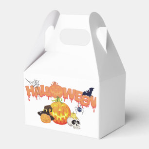 Cute Halloween Decorations Favor Boxes