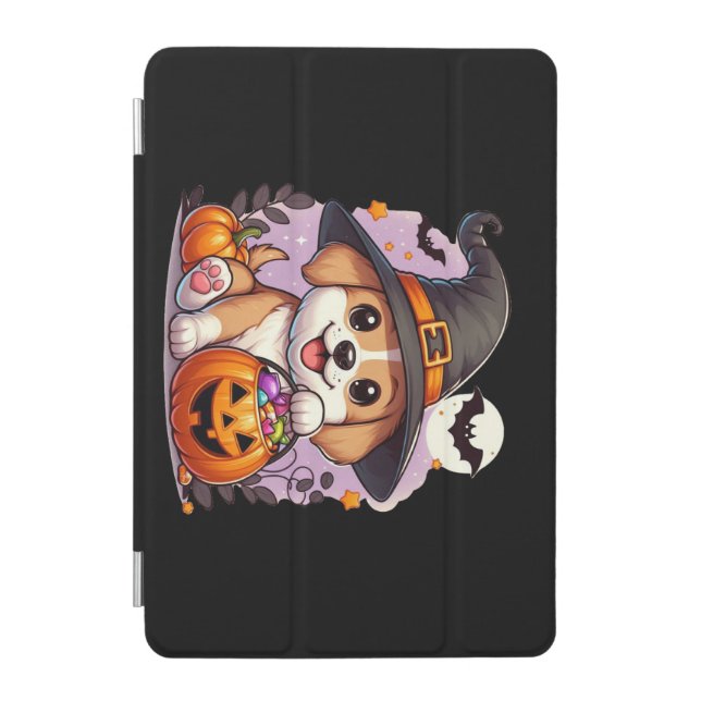 Cute Halloween dog/puppy iPad Mini Cover (Front)