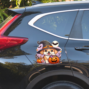 Cute Halloween dog/puppy Sticker
