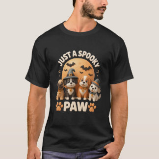 Cute Halloween Dogs | Kawaii Puppy Halloween Desig T-Shirt