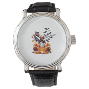 Cute Halloween Doll Owl Watch