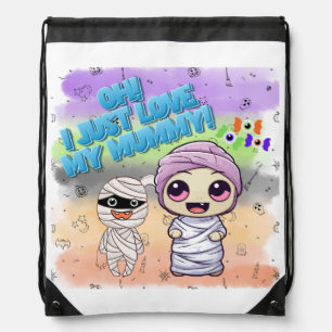 Cute Halloween! 👻 Drawstring Bag