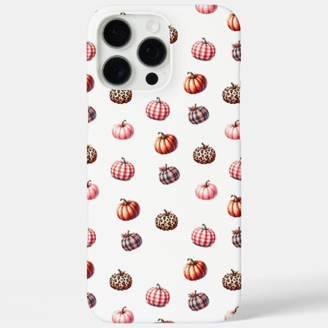 cute Halloween/Fall pumpkin pattern Case-Mate iPhone Case (Back)