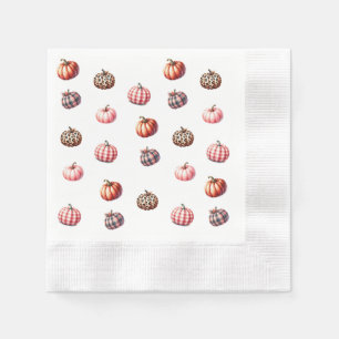 cute Halloween/Fall pumpkin pattern Napkins