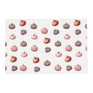 cute Halloween/Fall pumpkin pattern Placemat