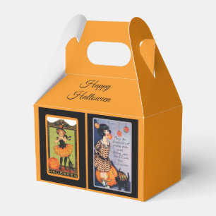 Cute Halloween Favor Box, Vintage Halloween Boxes