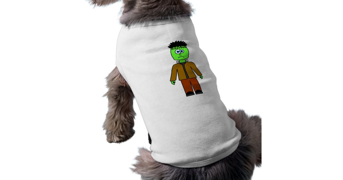 Cute Halloween Frankenstein Dog Shirt / Costume