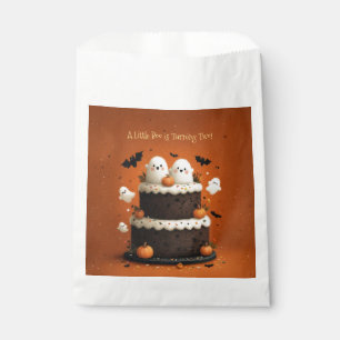 Cute Halloween Ghost A Little Boo Favor Bag