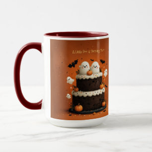 Cute Halloween Ghost A Little Boo Mug