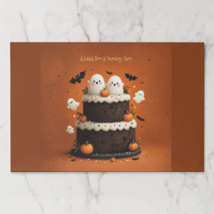Cute Halloween Ghost A Little Boo Paper Pad