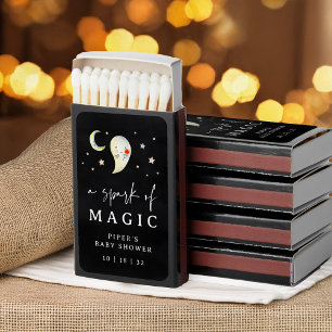 Cute Halloween Ghost Baby Shower Favor Matchboxes