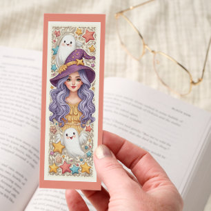 Cute Halloween Ghost Bookmarks