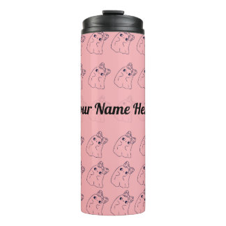 Cute Halloween Ghost Design Thermal Tumbler