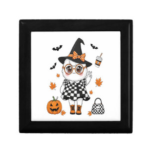Cute Halloween Ghost Gift Box