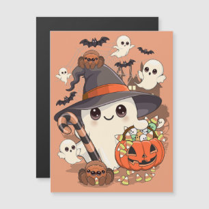 Cute Halloween Ghost Kawaii Style