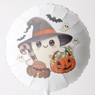 Cute Halloween Ghost Kawaii Style Balloon
