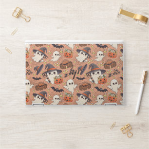 Cute Halloween Ghost Kawaii Style HP Laptop Skin