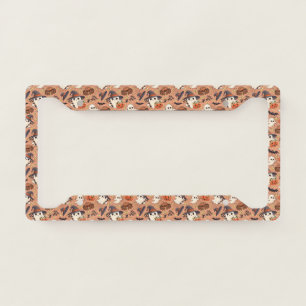 Cute Halloween Ghost Kawaii Style License Plate Frame