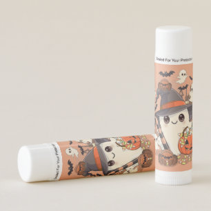 Cute Halloween Ghost Kawaii Style Lip Balm