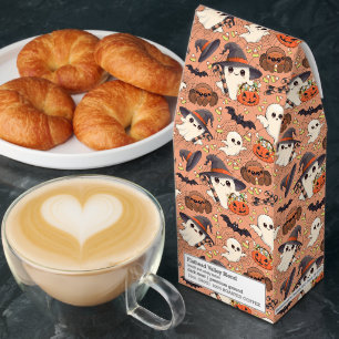 Cute Halloween Ghost Kawaii Style Roasted Coffee