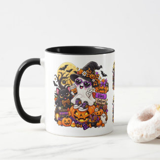 Cute Halloween Ghost Mug | Spooky Vibes