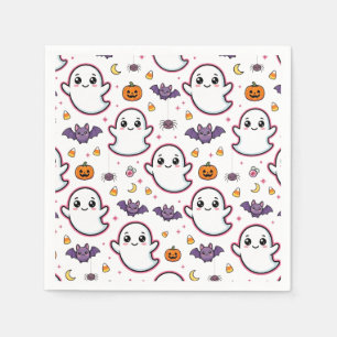 Cute Halloween ghost Napkins