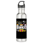 Cute Halloween Ghost Nurse Trio with Medical Kit a Stainless Steel Water Bottle
