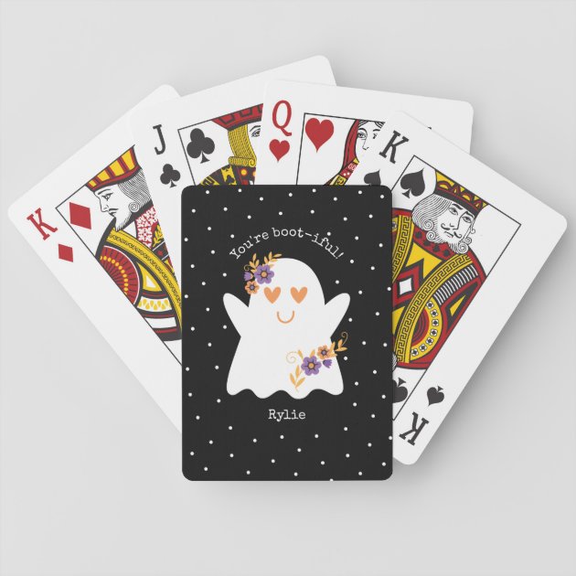 Ghost discount playing cards