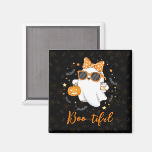 Cute Halloween Ghost Pumpkin Spice Personalized Magnet